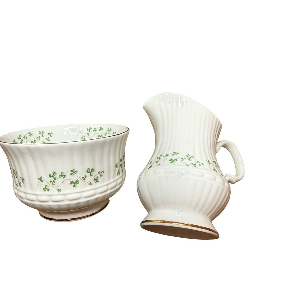 Royal Tara Fine Bone China Open Sugar Trinket Bowl Creamer‎  in Galway Ireland
